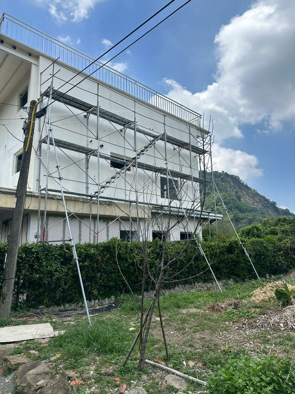 高雄住宅外牆施工鷹架搭設